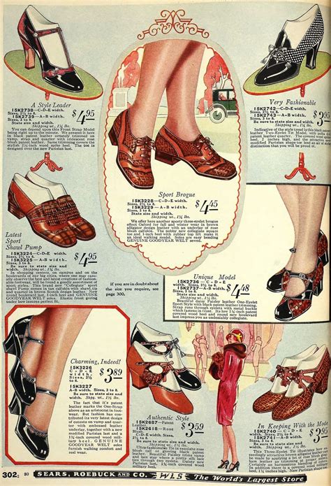 1920s shoes and accessories